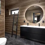 Saga 6p With Sauna Hot Tub Water View Vradal