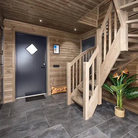 Saga 6p With Sauna Hot Tub Water View