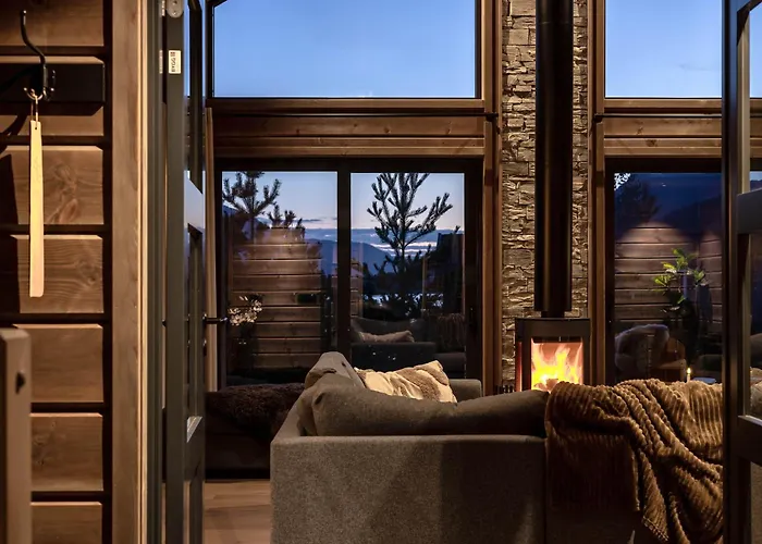 Resort Saga 6p With Sauna Hot Tub Water View