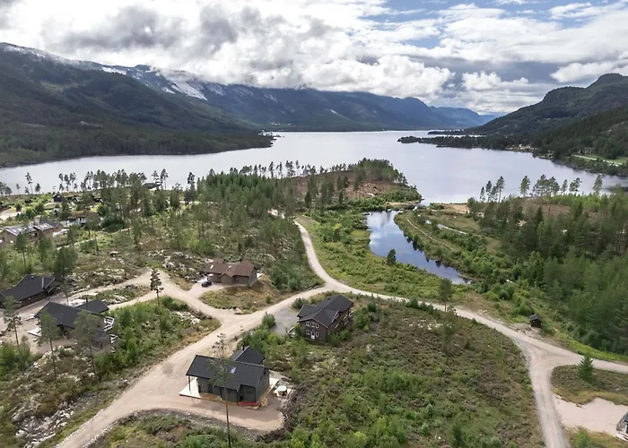 Saga 6p With Sauna Hot Tub Water View * Vrådal