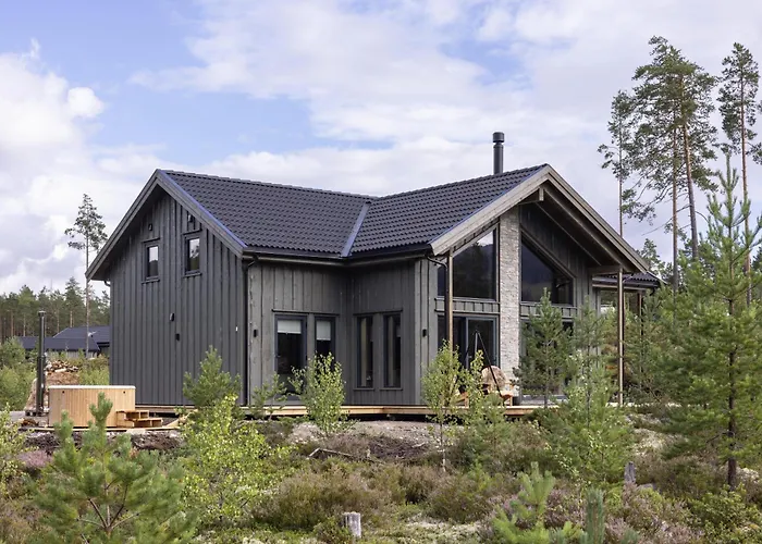 Semesteranläggning (resort) Saga 6p With Sauna Hot Tub Water View *