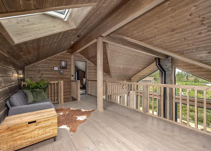 Saga 6p With Sauna Hot Tub Water View * Vrådal